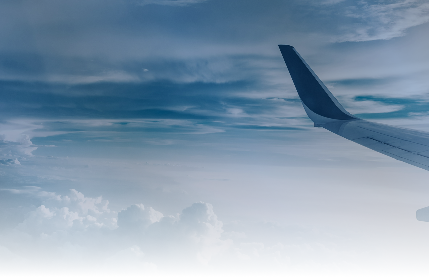 Airplane wing contact background